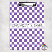 Plain Checkered 2 Clipboard