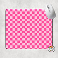 Simple Checker 1 Mouse Pad