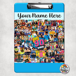 90's TV Shows Clipboard