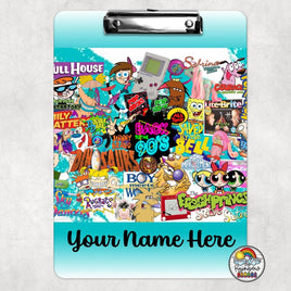 Back to the 90's Clipboard