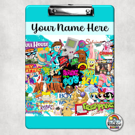 Back to the 90's Clipboard