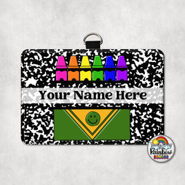 Bright Crayons Horizontal