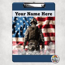 American Soldiers Clipboard