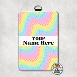 Retro Rainbow Vertical