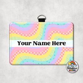 Retro Rainbow Horizontal