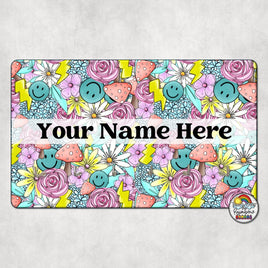 It's Groovy-Hall Pass Holder