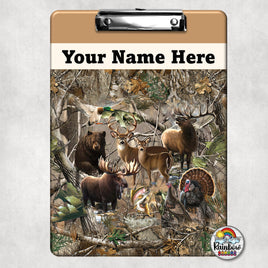 Hunting Camo Clipboard