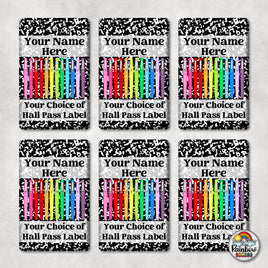 Teach Grade Repeat-Hall Pass Set