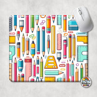 School Supplies 2 Mouse Pad