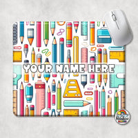 School Supplies 2 Mouse Pad