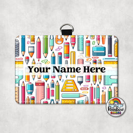 School Supplies 2 Horizontal