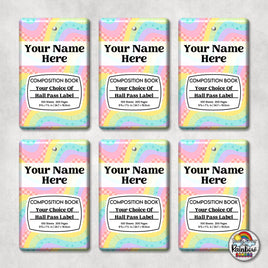 Retro Rainbow Comp-Hall Pass Set