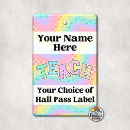 Retro Rainbow TEACH-Single Pass