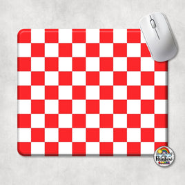 Plain Checker 2 Mouse Pad