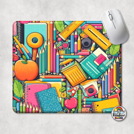 School Supplies 3 Mouse Pad