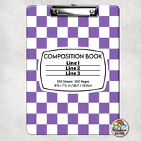 Checker Composition 2 Clipboard