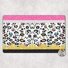 Light Leopard Pencil-Hall Pass Holder