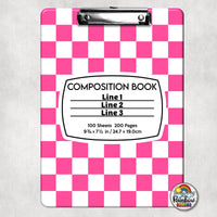 Checker Composition 2 Clipboard