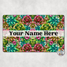 Succulent Love-Hall Pass Holder