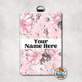 Pink Floral Vertical