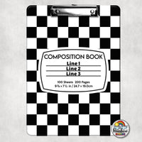 Checker Composition 2 Clipboard