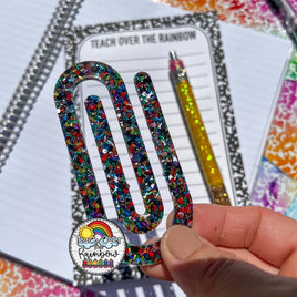 The Fireworks Specialty Acrylic Paperclip