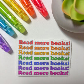 Read More Books! Sticker
