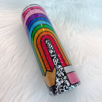 Rainbow Pencil- Double Rainbow