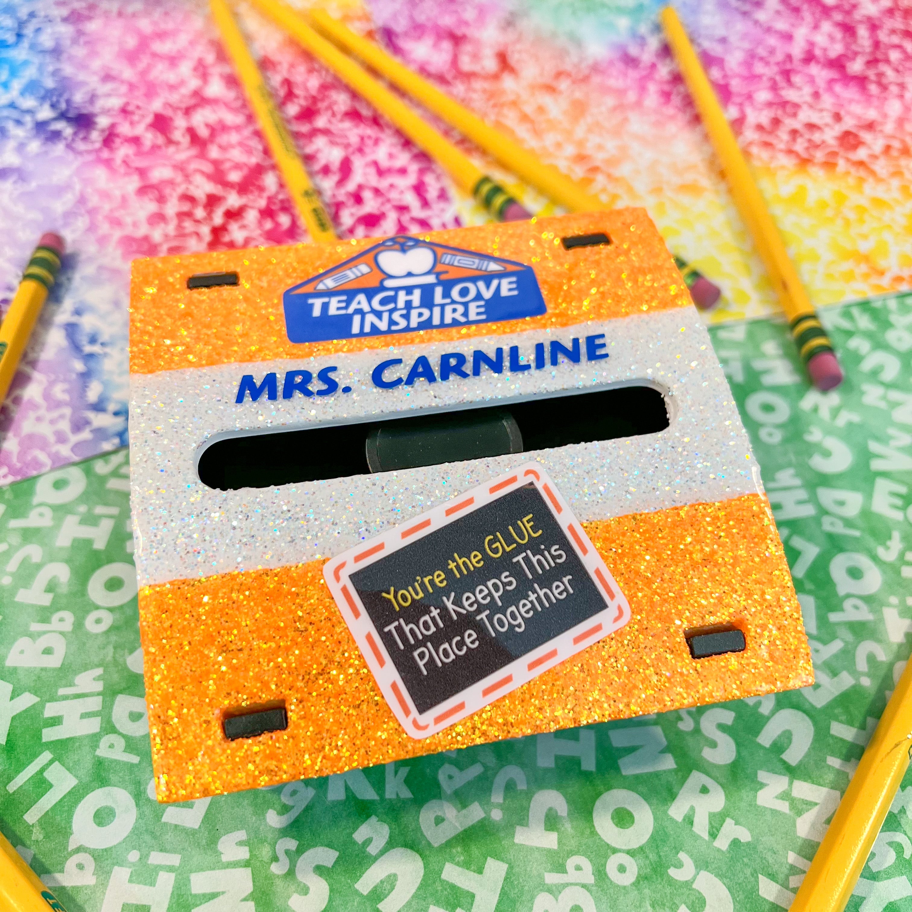 Glue Note Dispenser – Teach Over the Rainbow