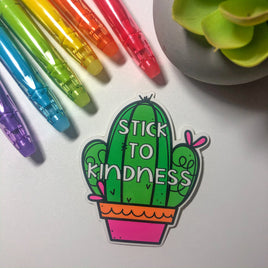 Stick to Kindness Sticker